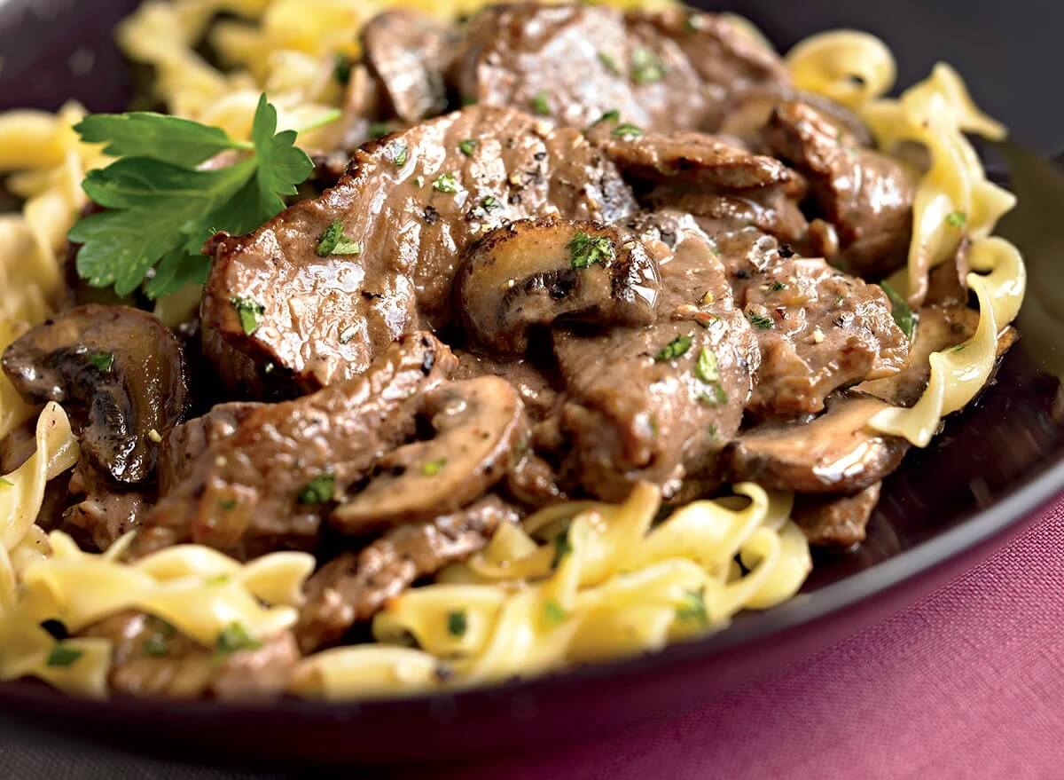 Prepare A Beef Stroganoff