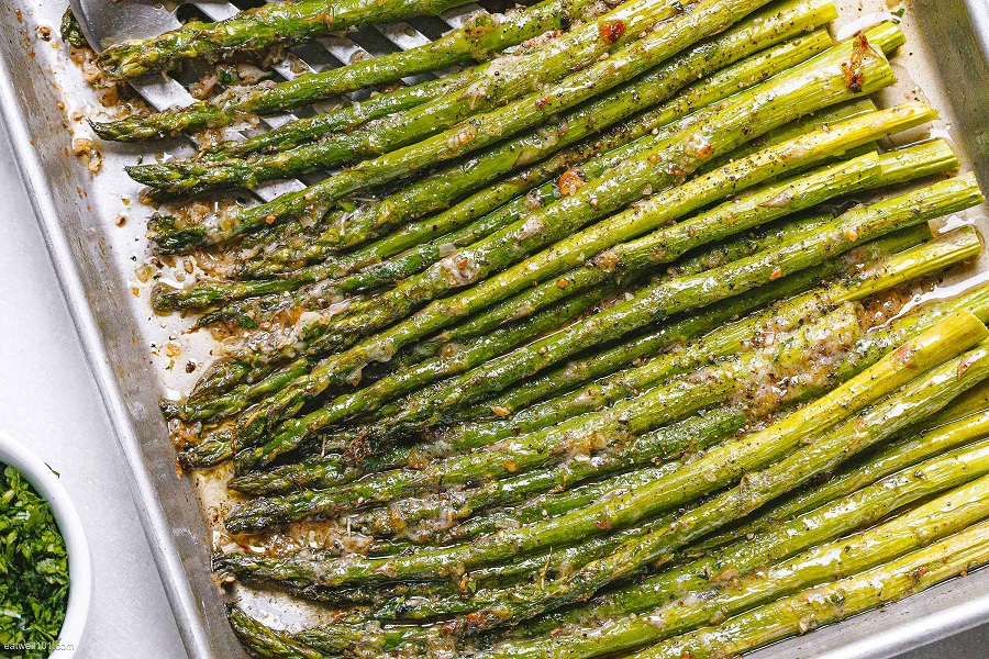 cook asparagus in the Oven