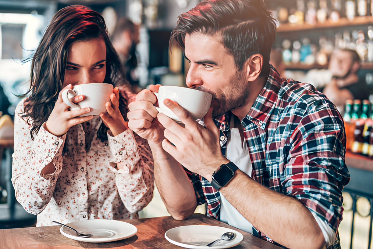 A Perfect Blend of Romance and Coffee for Your First Date
